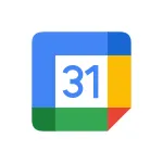 Google Calendar SVG Icon